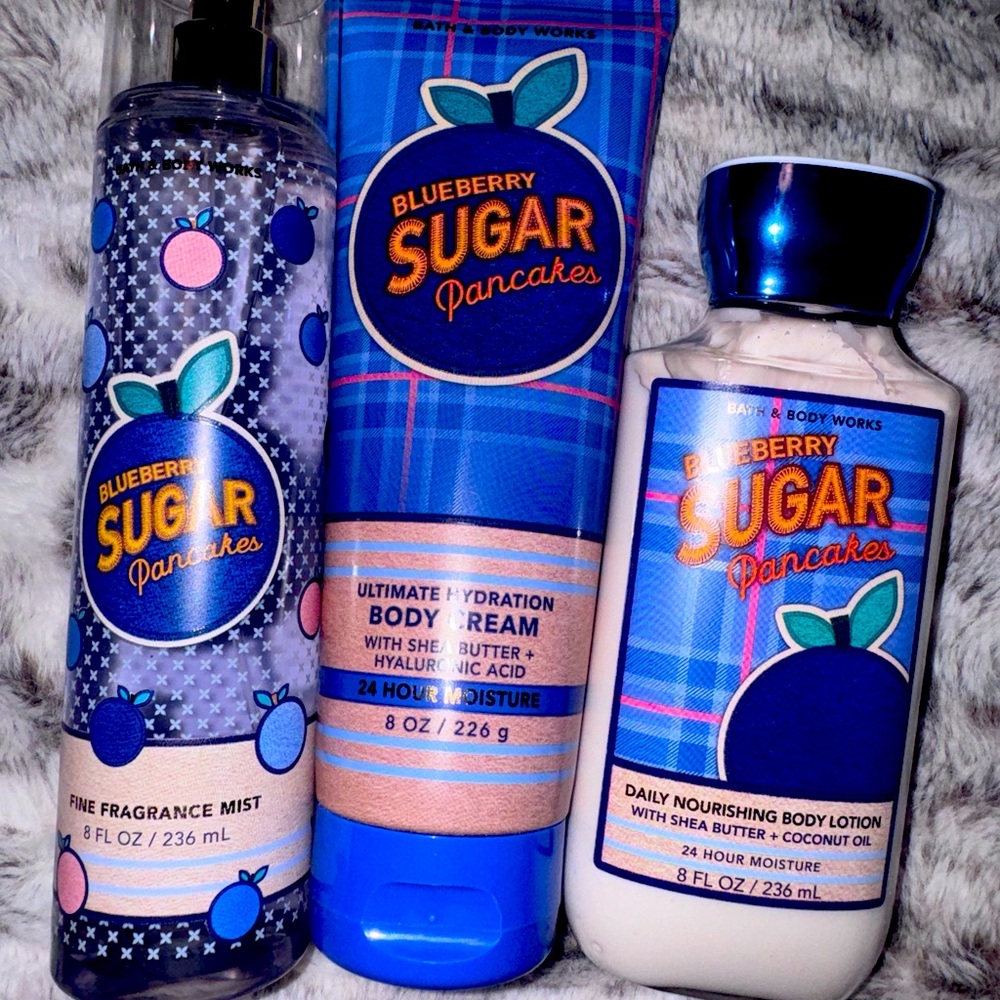 Blueberry Sugar Pancakes SET NEW